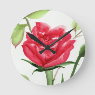 Red Rose Ronde Klok
