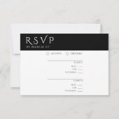 Red Rose-RSVP-Wedding RSVP Kaartje (Achterkant)