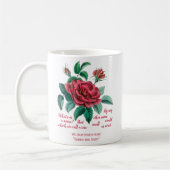  Red Rose Shakespeare "Romeo and Juliet" Koffiemok (Links)