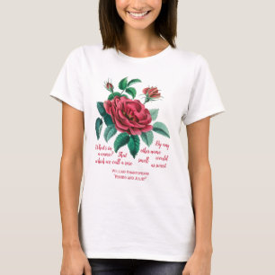  Red Rose Shakespeare "Romeo and Juliet" T-shirt