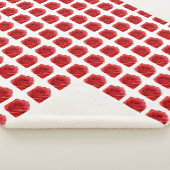 Red Rose Sherpa Deken (3/4)
