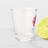 Red Rose Shot Glas (Links)