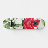 Red Rose Skateboard (Horizontaal)