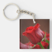 Red Rose Sleutelhanger (Voorkant)