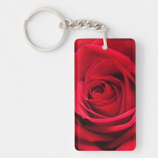 Red Rose Sleutelhanger (Voorkant)
