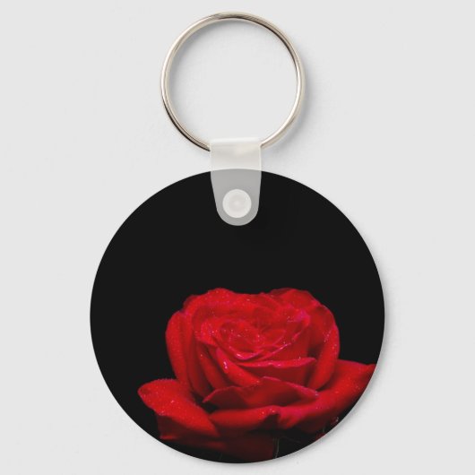 Red Rose Sleutelhanger (Voorkant)