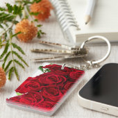 Red Rose Sleutelhanger (Voorkant Rechts)