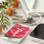 Red Rose Sleutelhanger (Voorkant Rechts)