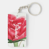 Red Rose Sleutelhanger (achterkant)