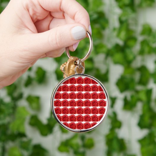 Red Rose Sleutelhanger (Hand)