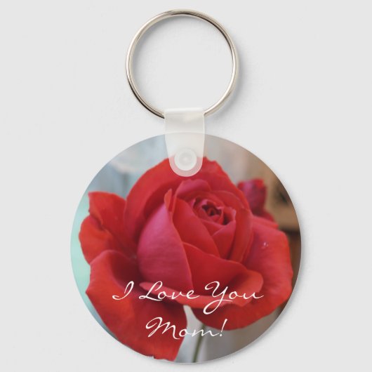 Red Rose Sleutelhanger (Voorkant)