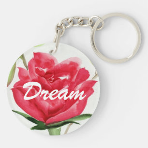 Red Rose Sleutelhanger