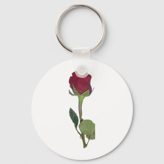 Red Rose Sleutelhanger (Voorkant)