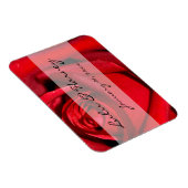 Red Rose sluit persoonlijke bruiloft af Magneet (Rechterzijde)