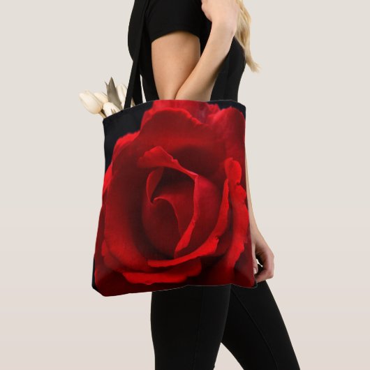 Red Rose stcan Tote Bag (Dichtbij)