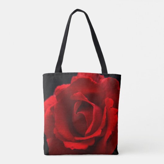 Red Rose stcnm Tote Bag (Achterkant)