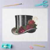 Red Rose Steampunk Serie Ontwerp 2 Tissuepapier (Craft)
