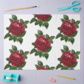 Red Rose Steampunk Series Design 10 Tissuepapier (Craft)