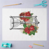 Red Rose Steampunk Series Design 13 Tissuepapier (Craft)