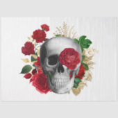 Red Rose Steampunk Series Design 21 Tissuepapier (Voorkant)