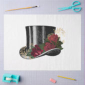 Red Rose Steampunk Series Design 2 Tissuepapier (Craft)