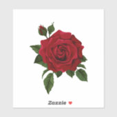 Red Rose Stickers (Vel)