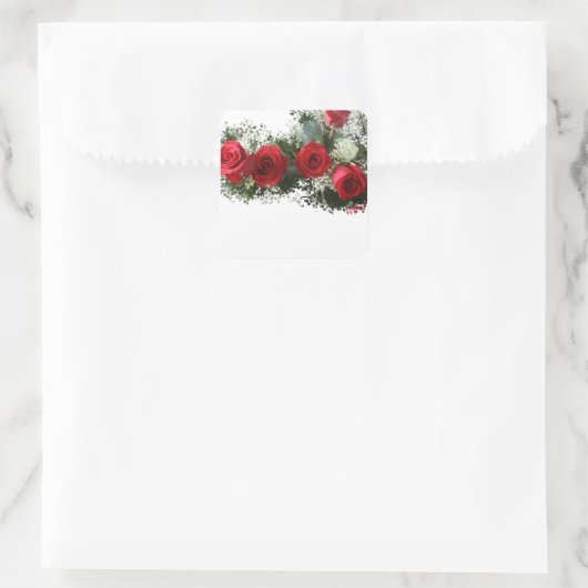 Red Rose Stickers (Tas)