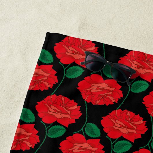 Red Rose Strandlaken (In situ)