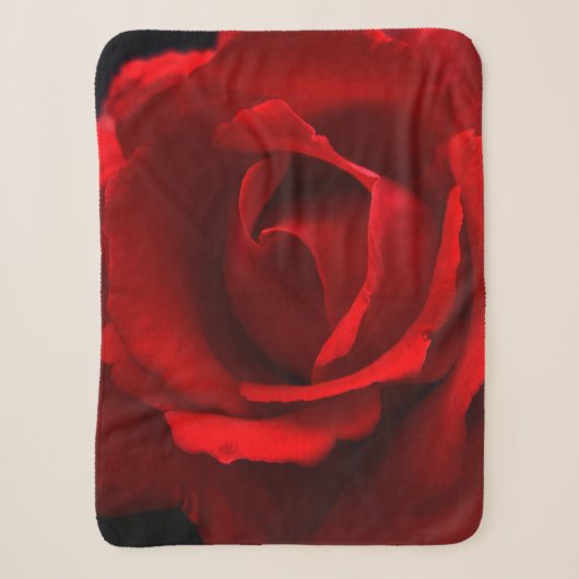 Red Rose subcna Sherpa Deken (Voorkant)