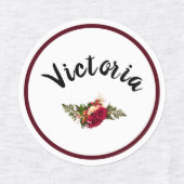 Red Rose Swagger Labels (Design 2)