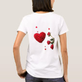 Red Rose T-shirt (Achterkant)