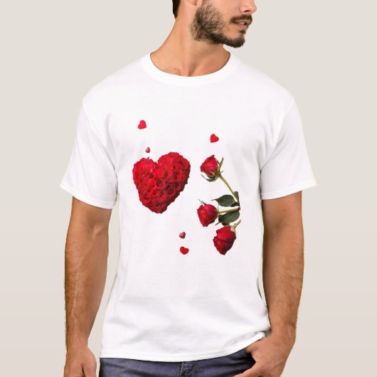 Red Rose T-shirt (Voorkant)