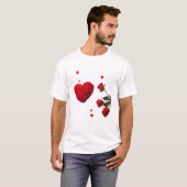 Red Rose T-shirt (Voorkant volledig)
