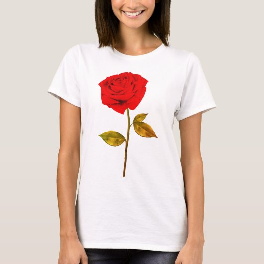 Red Rose T-shirt (Voorkant)