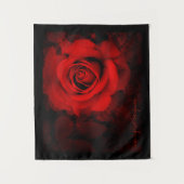 Red Rose [Tapestry] Wandkleed (Voorkant)