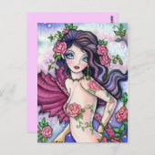 Red Rose Tattoo - Briefkaart (Voorkant / Achterkant)