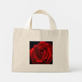 Red Rose-tetcna Mini Tote Bag (Achterkant)