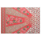 Red Rose Textile | Paisley Floral Stof Print (Yard (91,4 cm))