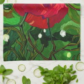 RED ROSE THEEDOEK (Gevouwen)