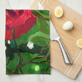 RED ROSE THEEDOEK (Quarter Fold)