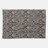 Red Rose Theedoek (Horizontaal)