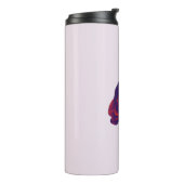 Red Rose Thermal Tumbler Thermosbeker (Gedraaid links)