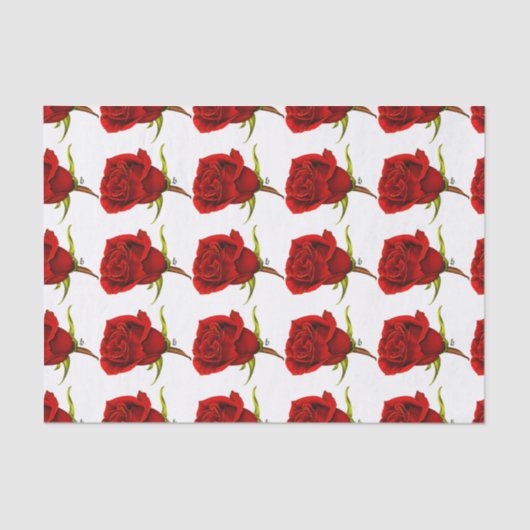 Red Rose Tissue Tissuepapier (Voorkant)
