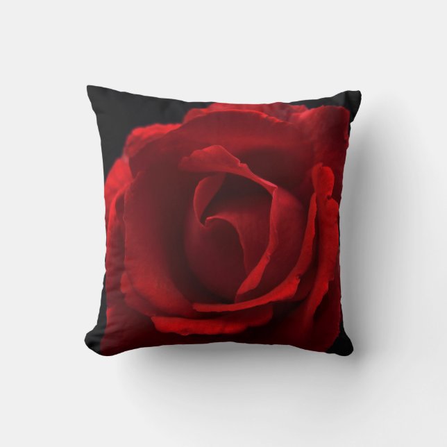 Red Rose tocna Kussen (Voorkant)