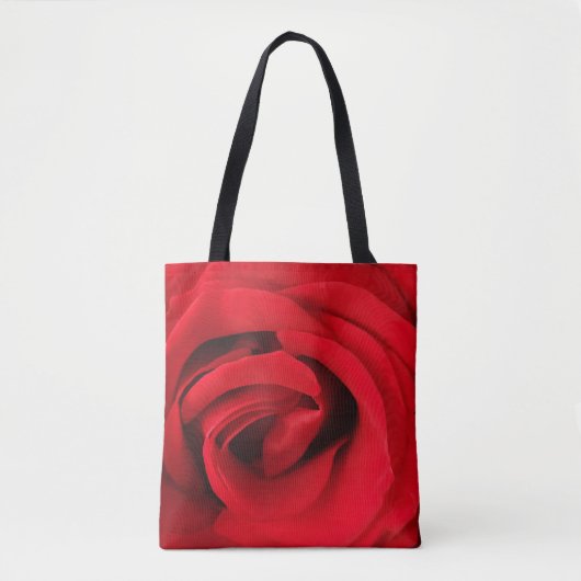 Red Rose Tote Bag (Voorkant)