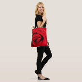 Red Rose Tote Bag (Op model)