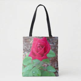 Red Rose Tote Bag