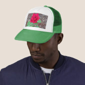 Red Rose Trucker Pet (In situ)