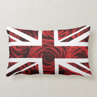 Red Rose Union Jack British (UK) Flag Kussen