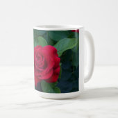 Red Rose Up Close Koffiemok (Voorkant rechts)